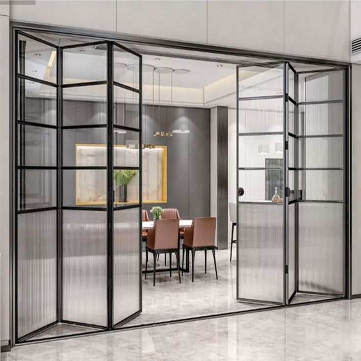 Aluminium Sliding Folding Partition